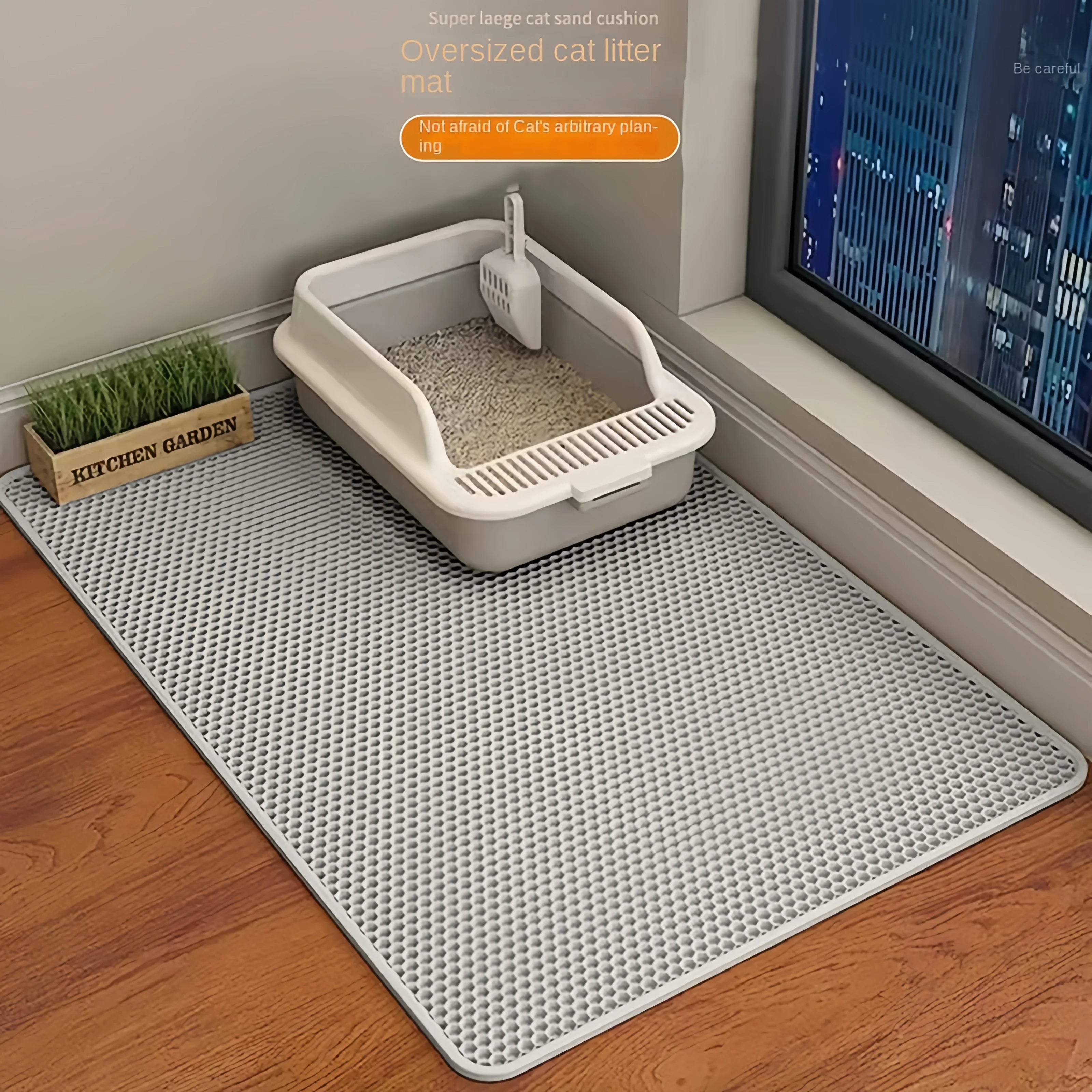 Cat litter mat