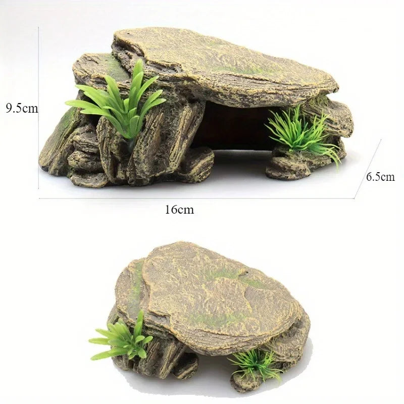 Ornamental hideaway cave