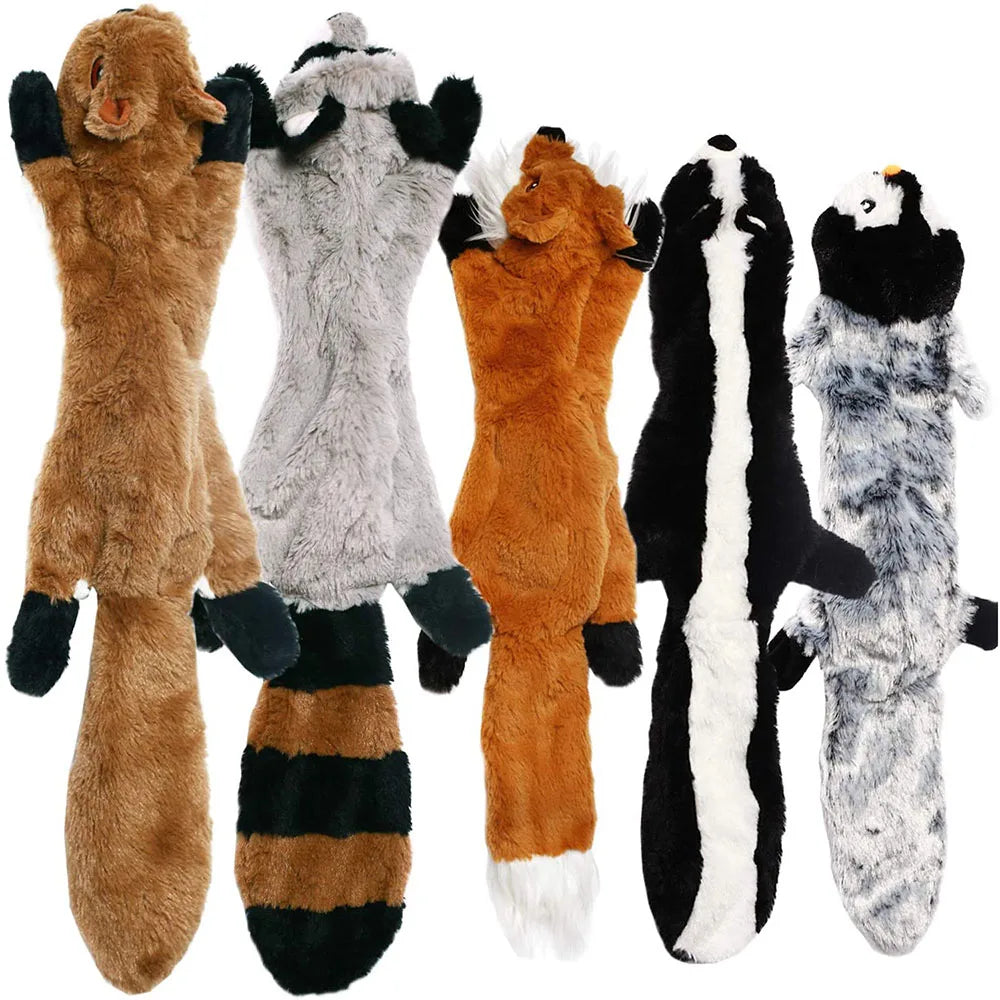 Stuffing free plush animals
