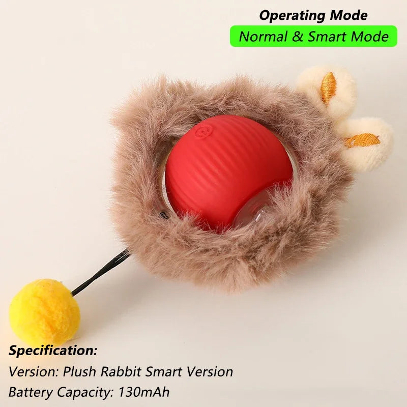 Auto-Rolling Cat Ball Toy