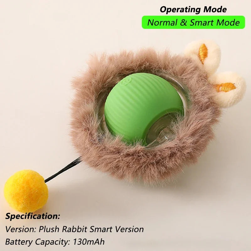 Auto-Rolling Cat Ball Toy