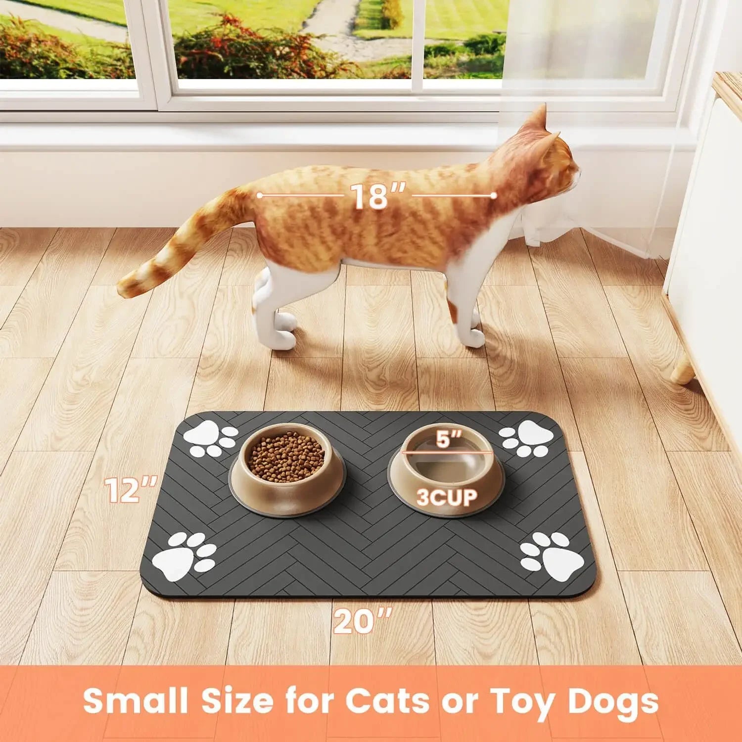 Feeding mat