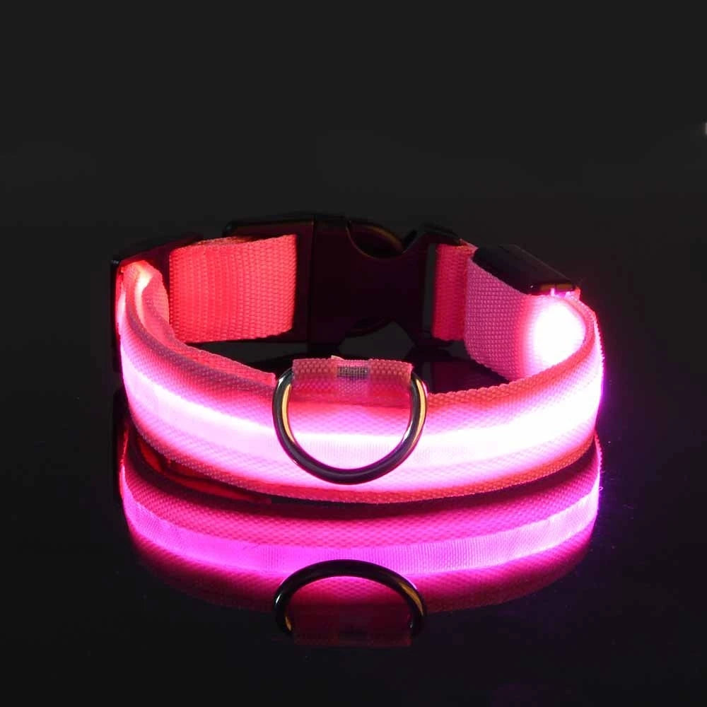 Glow in the dark collar