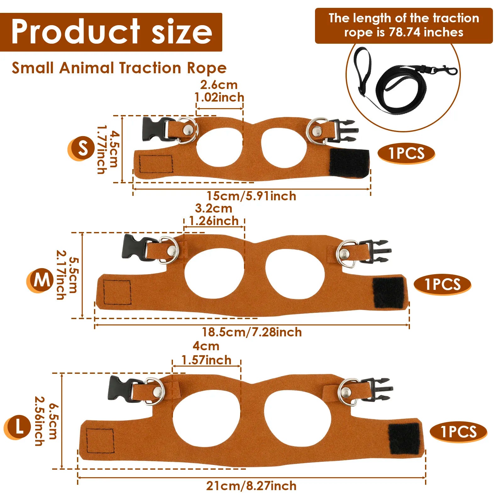 Small animal harness