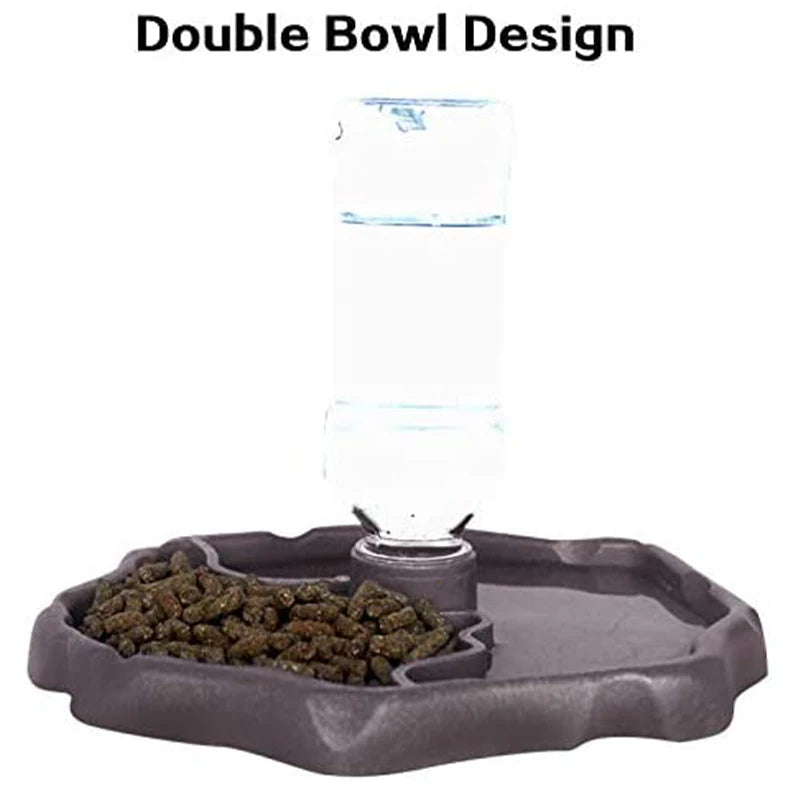 Reptile feeder and water bowl