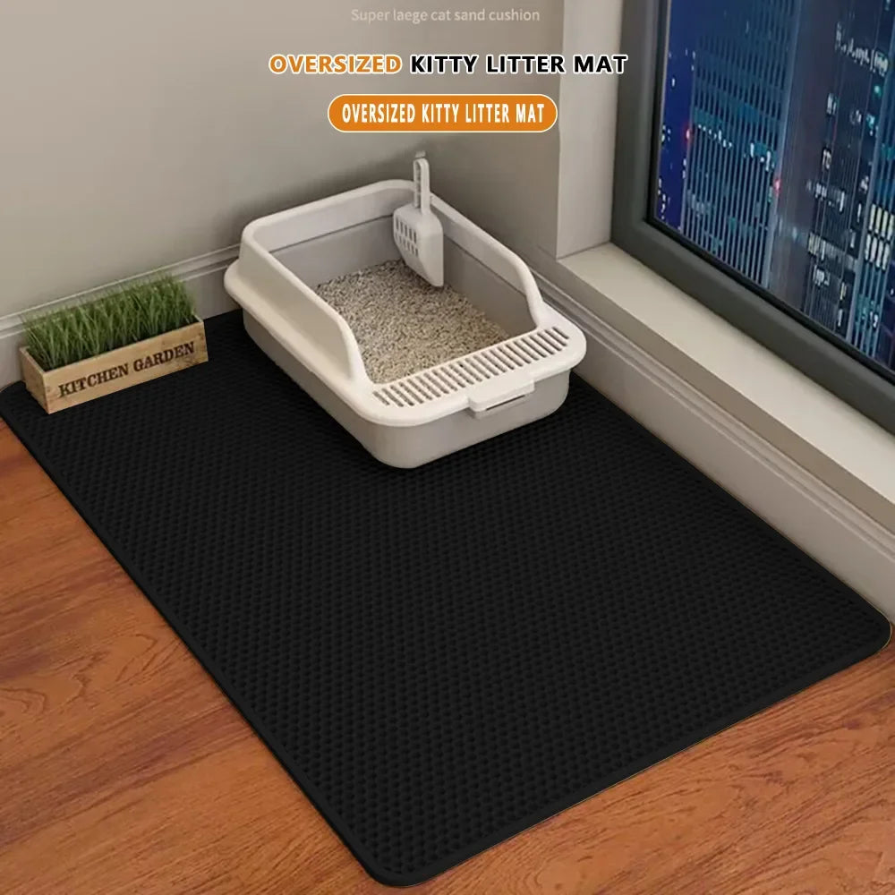 Cat litter mat