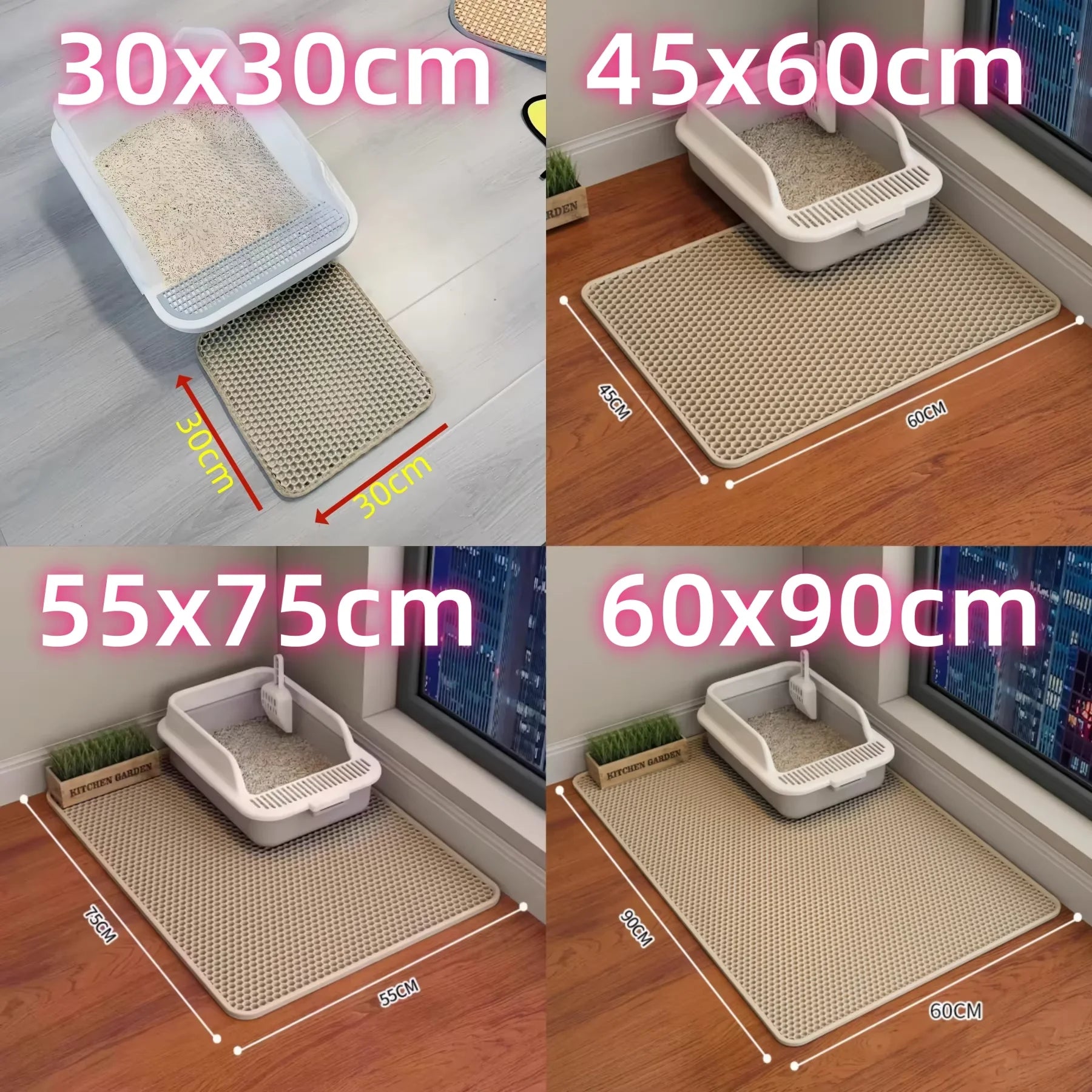 Eva cat litter pad